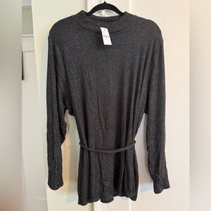 Lane Bryant top black/sparkle size 26/28.